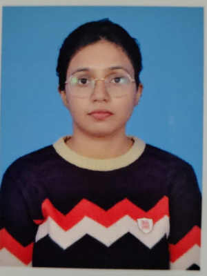 Himali Raj BAS 141 securing Overall Rank 296 from IAS Achievers Patna