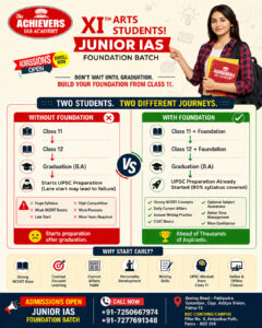 Junior IAS Foundation Batch
